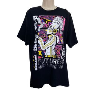 Tree Hugger Cyberwave 2079 Future Robotic Hummingbird Tee Sz XL
